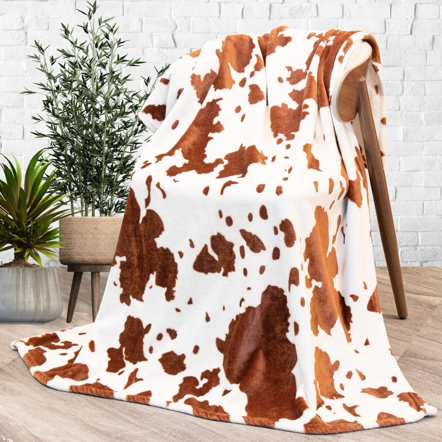 Cow Print Blanket