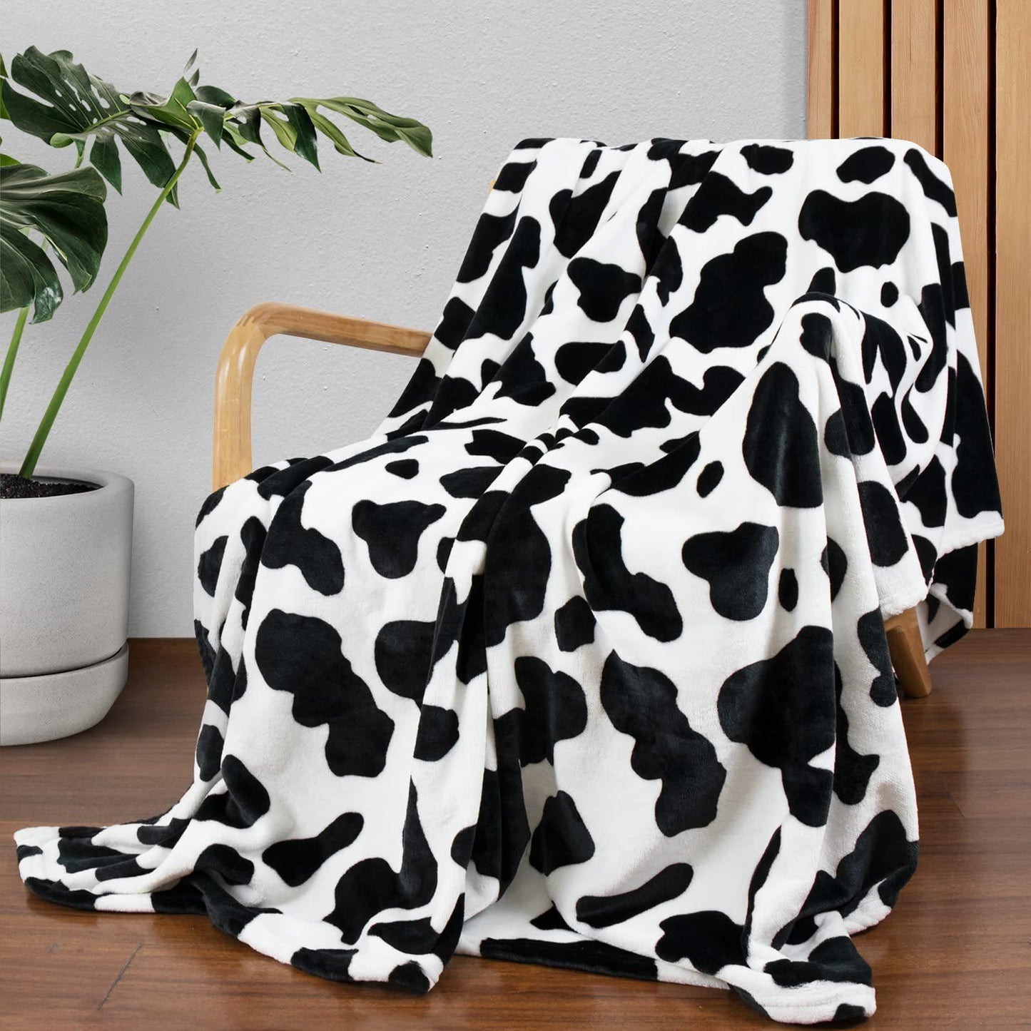 Cow Print Blanket