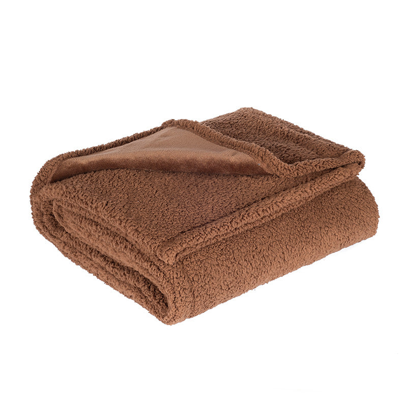 Waterproof Sherpa Thickened Pet Blanket Kennel