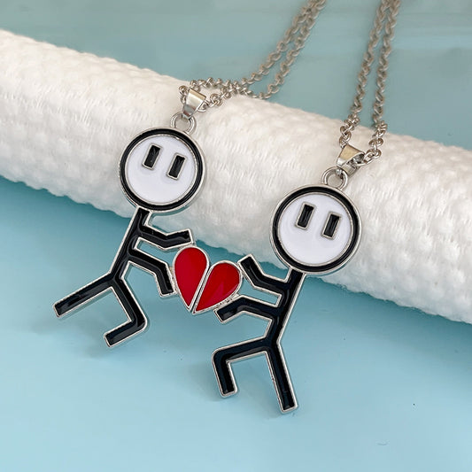 Cartoon Love Necklace