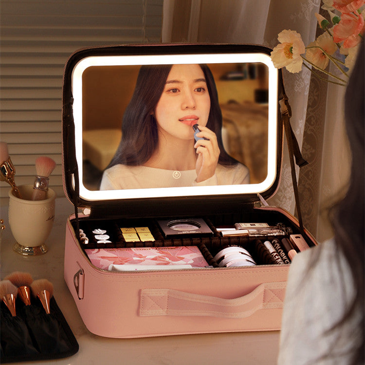 Cosmetic Case With Mirror