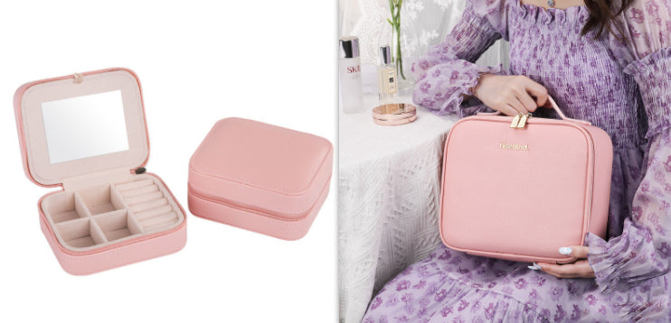 Cosmetic Case With Mirror