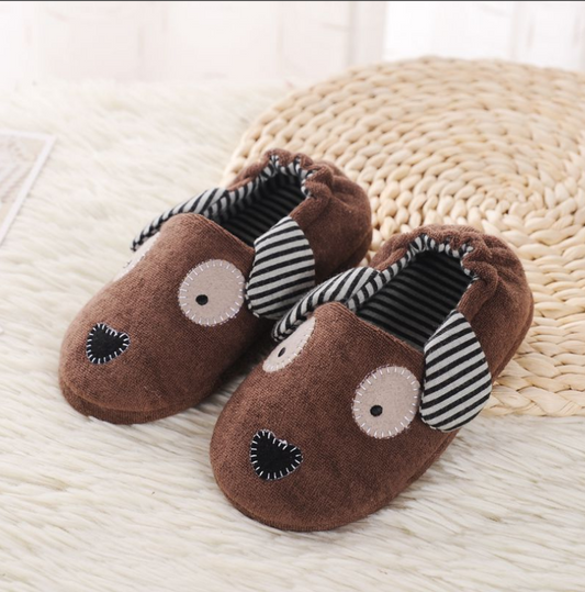 Warm Cartoon Children's Cotton Slippers