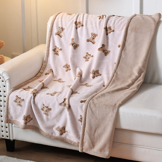 Winter Nap Wool Blanket Double-layer Thickening