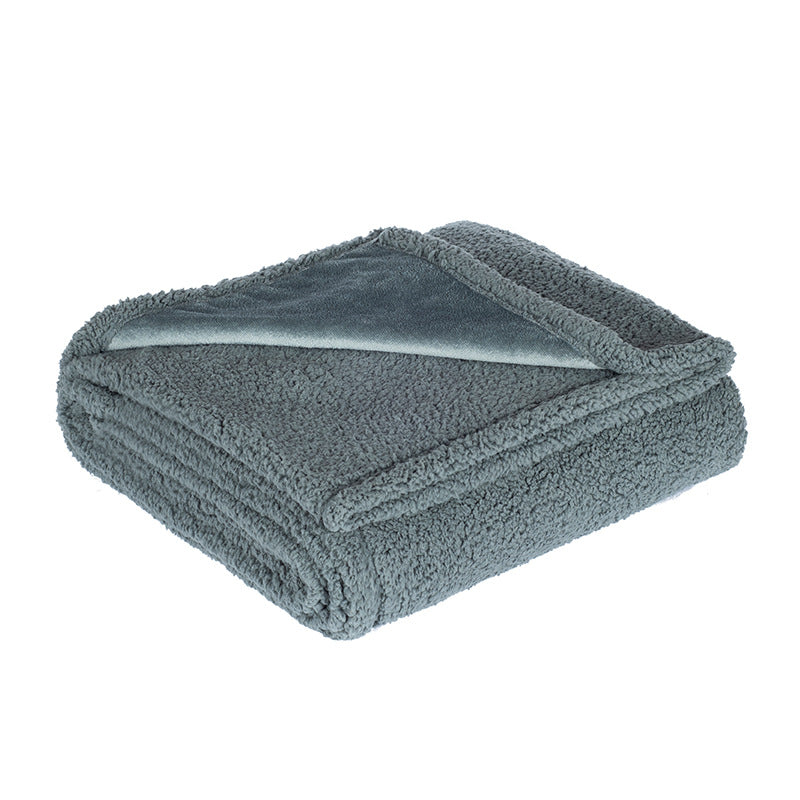 Waterproof Sherpa Thickened Pet Blanket Kennel