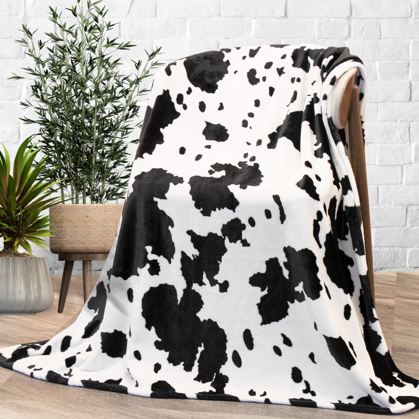 Cow Print Blanket